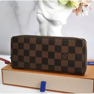 Authentic Louis Vuitton Damier zippy wallet